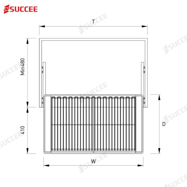Three Side Basket - 图片 3
